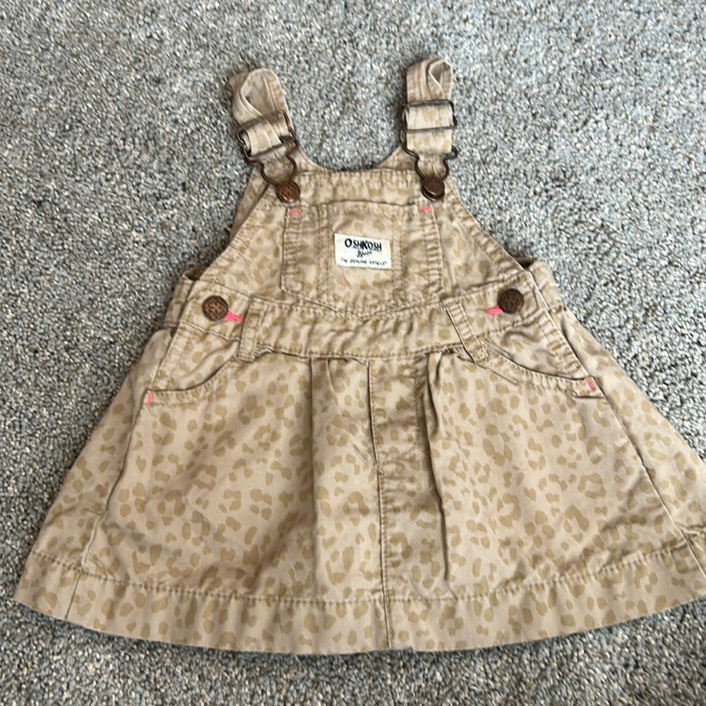 Girl’s OshKosh B’Gosh overall dress